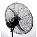 Ventilador Industrial De Pie Axel AX-PIE24 24" Aspas Metal