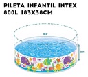 Pileta Rígida Para Niños Intex Juego De Océano 183 X 38 Cm.