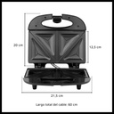 Sandwichera Electrica Kanjihome Kjh-sm700sw Blanca 700w Cts