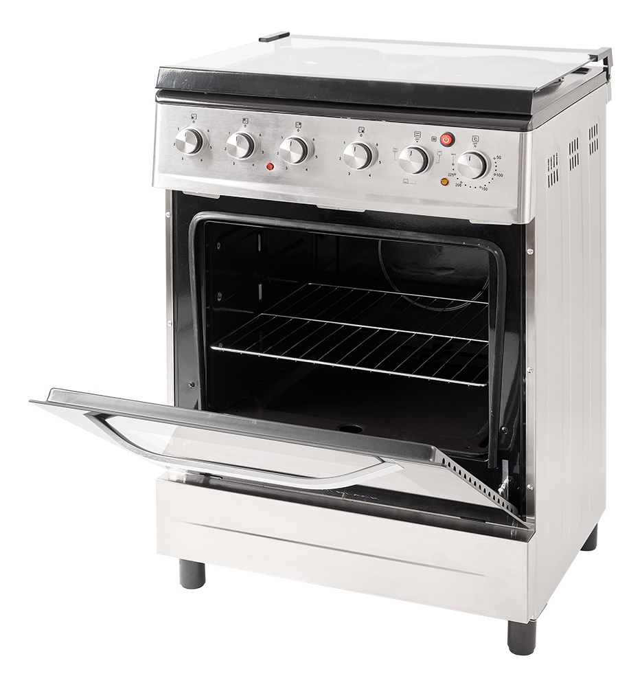 Cocina Eléctrica Kanji H&a-ekb001v 60cm  Acero Inoxidable