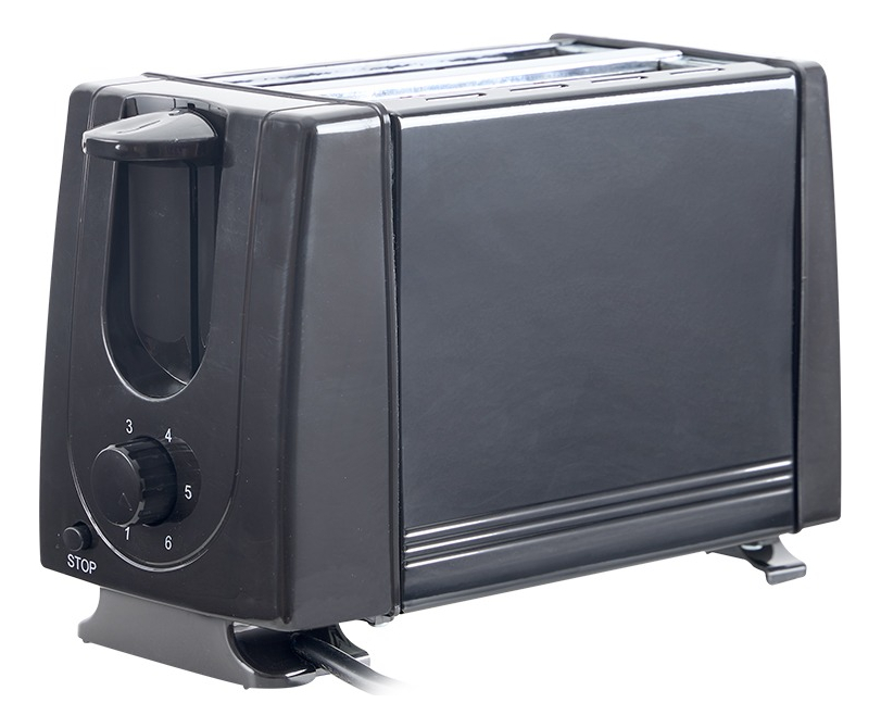 Tostadora Electrica Vitta 900w 2 Panes 6 Niveles Full Negra
