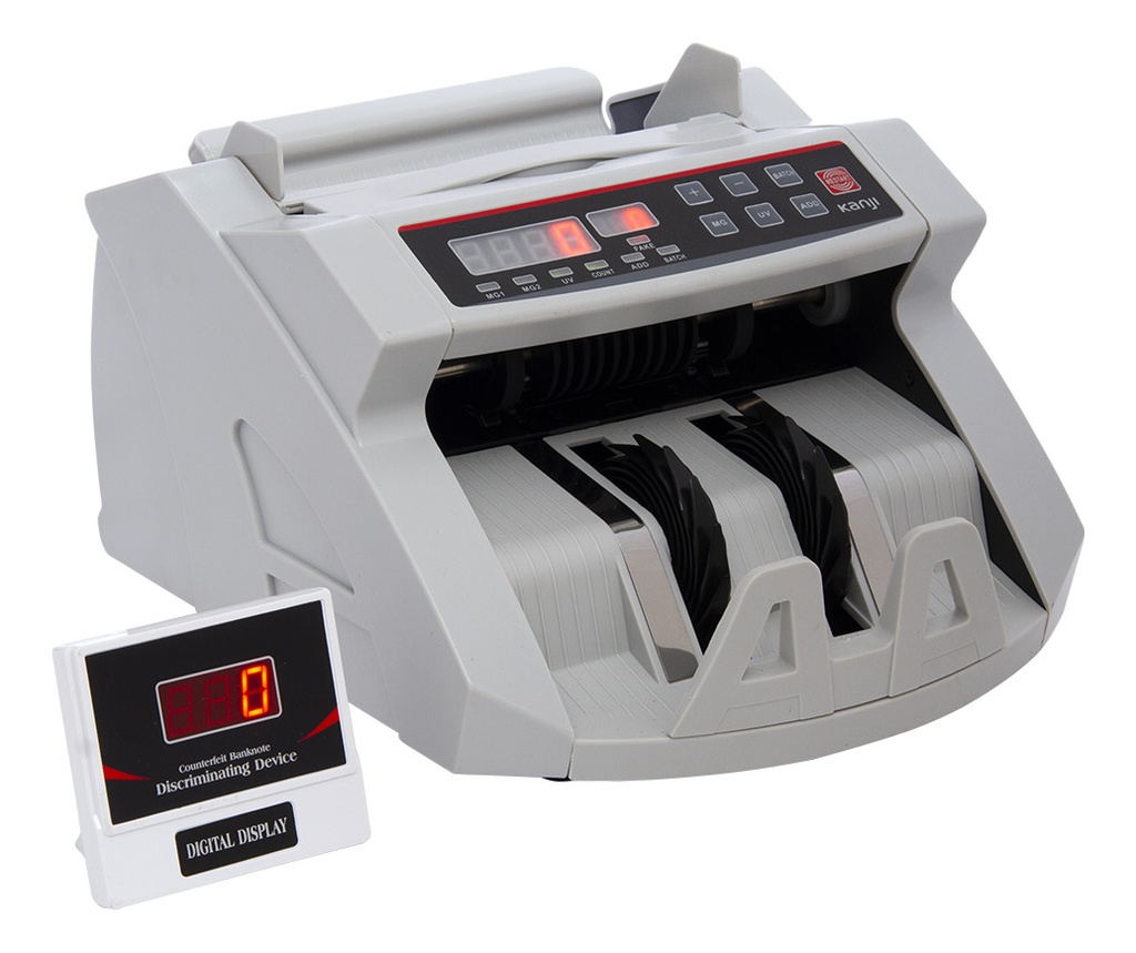 Contadora De Billetes Kanji Blanco Kj-cb01 Display
