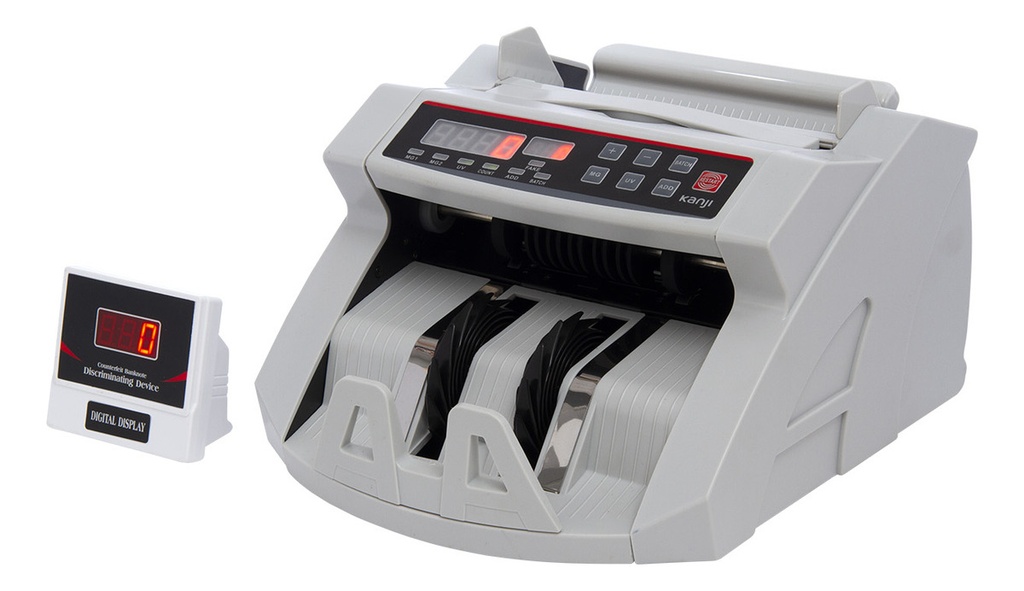 Contadora De Billetes Kanji Blanco Kj-cb01 Display