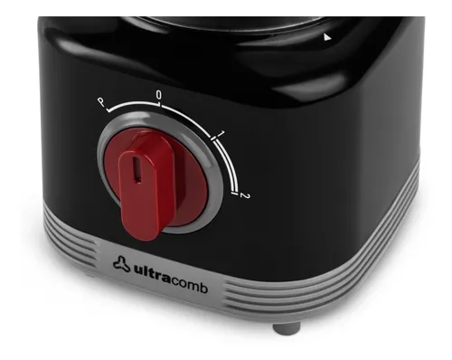 Licuadora Ultracomb Lc-2007 1.5 L Negra.