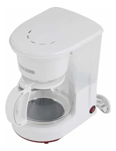 Cafetera Black+decker Cm0410-ar - Semi Automática Blanca.