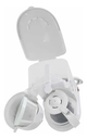 Cafetera Black+decker Cm0410-ar - Semi Automática Blanca.
