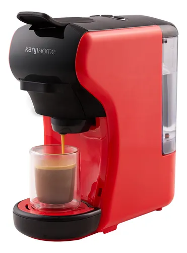 Cafetera Expreso Kanji KJH-MC1500MC01 Automática Roja