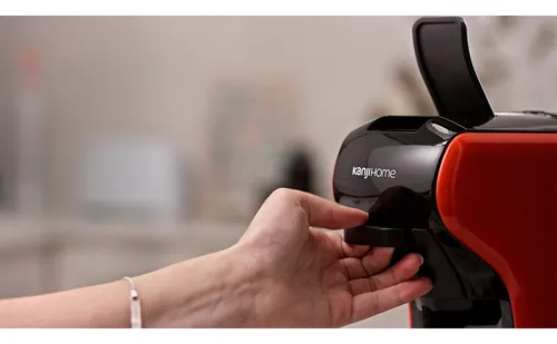 Cafetera Expreso Kanji KJH-MC1500MC01 Automática Roja