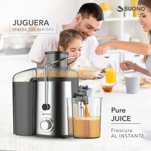 Extractor Exprimidor De Jugo Eléctrico Suono 500w 750 Ml