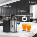 Extractor Exprimidor De Jugo Eléctrico Suono 500w 750 Ml