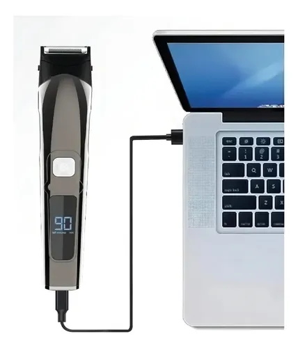 Cortadora Afeitadora De Barba Westinghouse 6 Funciones Usb C