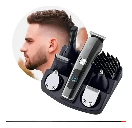 Cortadora Afeitadora De Barba Westinghouse 6 Funciones Usb C