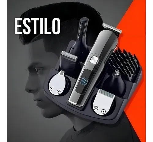 Cortadora Afeitadora De Barba Westinghouse 6 Funciones Usb C
