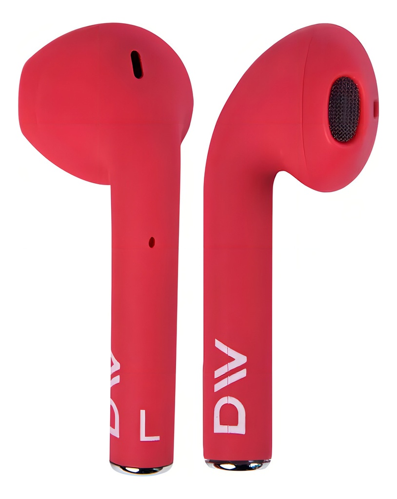 Auricular Inalámbrico Bluetooth Tws Daewoo Prix Red Dw-pr43
