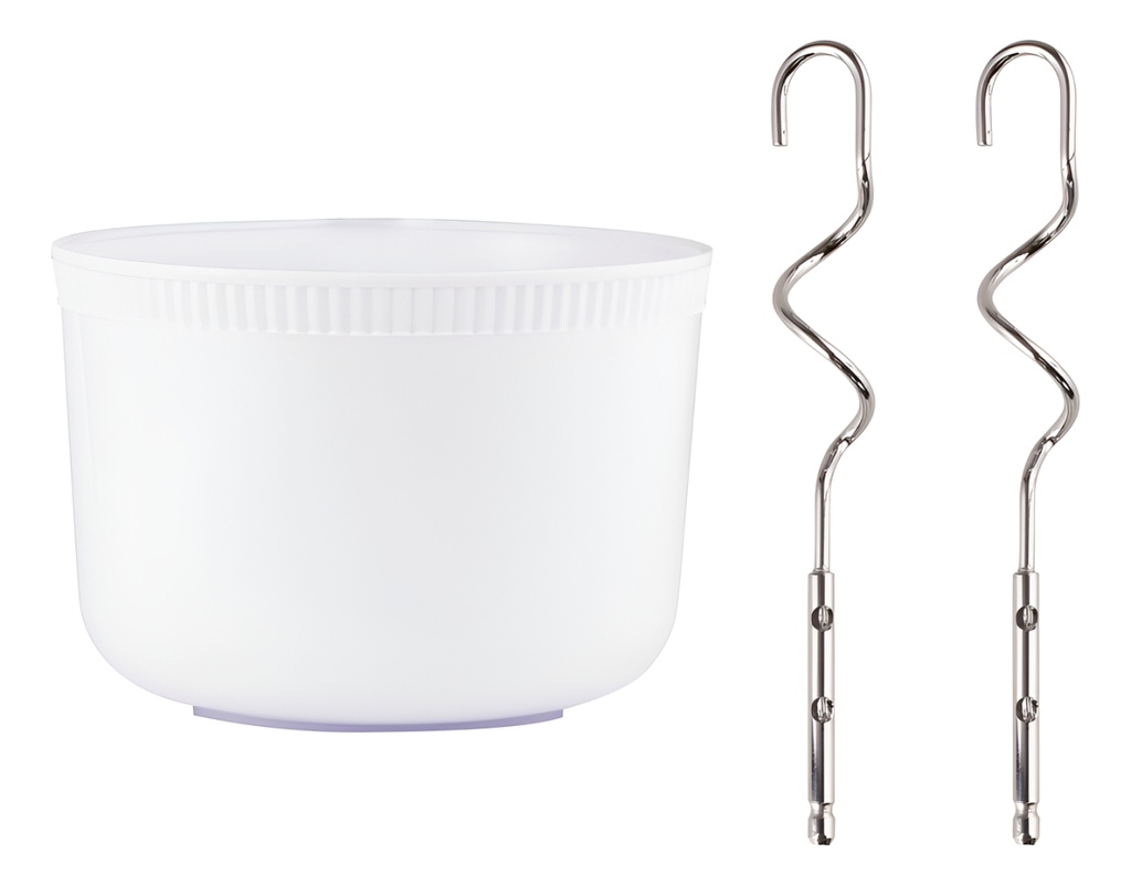 Batidora De Mano Con Bowl Kanji Blanco Kjh-bl0300hmb01v