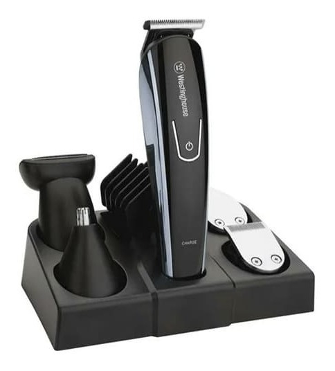 Cortadora Afeitadora De Barba Westinghouse 6 Funciones Usb 