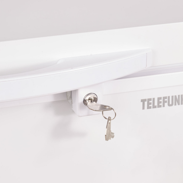 Freezer De Pozo Telefunken 120l Con Traba Tfk-fp120