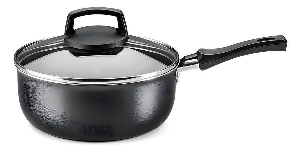 Batería Cocina Olla Cacerola Aluminio Teflón Safira 5p Mta 