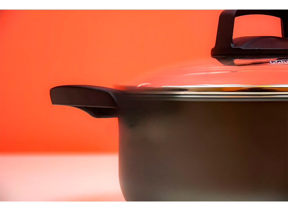 Batería Cocina Olla Cacerola Aluminio Teflón Safira 7p Mta 