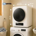 Secarropas Por Calor Vitta 4kg Panel Digital 4 Programas