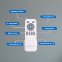 Ventilador De Techo Kanji Retráctil Blanco 4 Aspas 6 Velocid