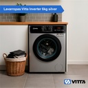 Lavarropas Vitta Inverter 6kg Silver 1200 Rpm Vit-wmcfwt