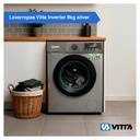 Lavarropas Vitta Inverter 6kg Silver 1200 Rpm Vit-wmcfwt