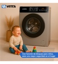 Lavarropas Vitta Inverter 6kg Silver 1200 Rpm Vit-wmcfwt
