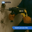 Taladro Percutor Vitta 13 Mm 750w Velocidad Variable Reversa