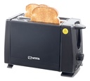 Tostadora Electrica Vitta 900w 2 Panes 6 Niveles Full Negra