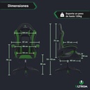 Silla Gamer Ultrom Respaldo Reclinable Ergonomica