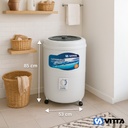 Lavarropas Semiautomático Superior 10 Kg 6 Programas Vitta