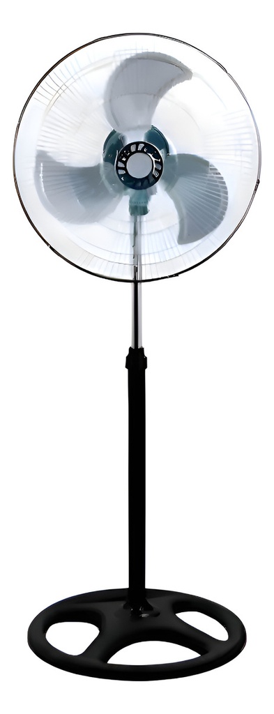 Ventilador Kanjihome 18 Kjh-fh1311 De Pie 90w 1.50m 3 Aspas De Metal Diámetro 45.72 Cm