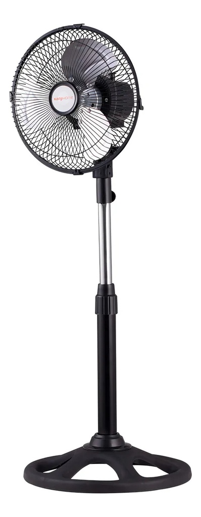 Ventilador Kanjihome 10 3 En 1 65w 3 Velocidades Kjh-fh1306 25.4 Cm Negro Metalicas Metalicas 