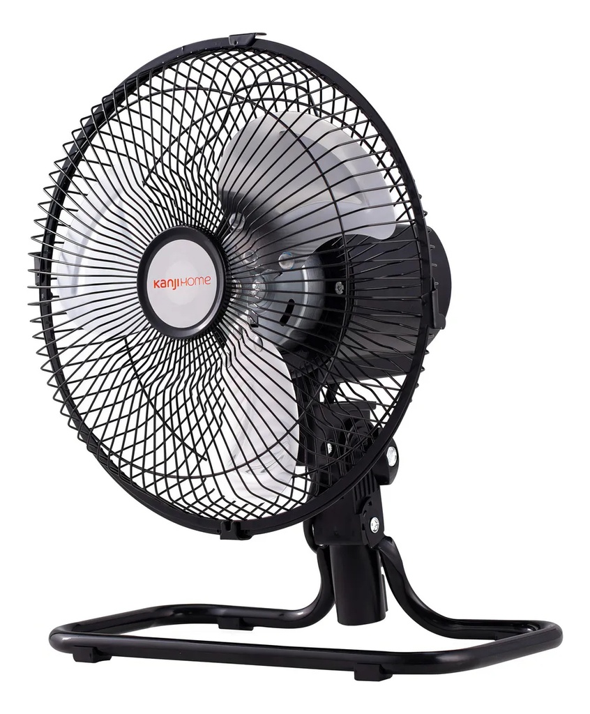 Ventilador Kanjihome 10 3 En 1 65w 3 Velocidades Kjh-fh1306 25.4 Cm Negro Metalicas Metalicas 