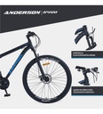 Bicicleta Mtb Anderson S400 R29 21v Freno Disco Negro/verde