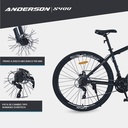 Bicicleta Mtb Anderson S400 R29 21v Freno Disco Negro/blanco 