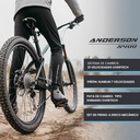 Bicicleta Mtb Anderson S400 R29 21v Freno Disco Negro/blanco 