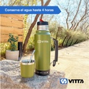 Termo Eléctrico Vitta 1 Litro 2 En 1 Azucarera + Yerbera 