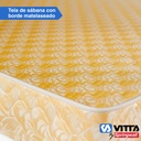 Colchon Espuma Vitta Brisa 14 1 Plaza 80x190 Amarillo 
