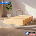 Colchon Espuma Vitta Brisa 14 1 Plaza 80x190 Amarillo 
