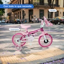 Bicicleta Rodado 12 Ruedas Goma Fiat 500 Con Cantimplora 