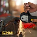 Amoladora Angular Konan 115mm 720w Corte Y Desbaste Eléctrica 