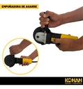 Amoladora Angular Konan 115mm 720w Corte Y Desbaste Eléctrica 