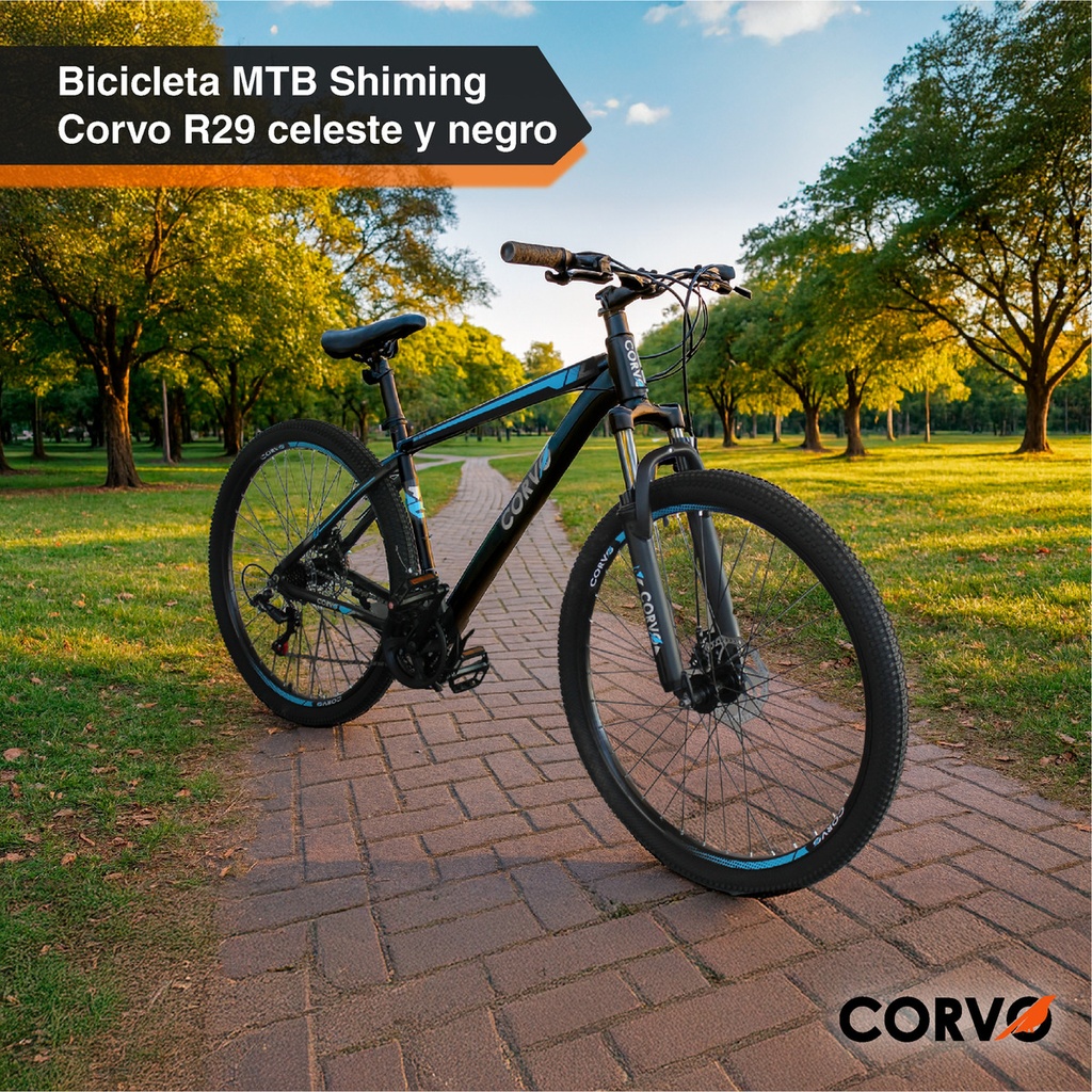 Bicicleta Mountain Bike Corvo R29 Aluminio Suspensión 21v