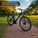 Bicicleta R29 Mountain Bike Aluminio Shimano Corvo