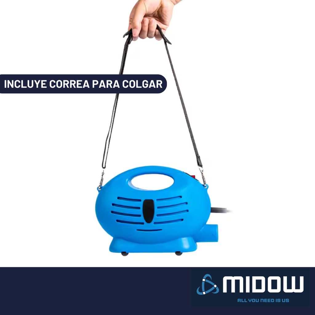 Equipo Pistola Para Pintar con Soplete Midow 650w 