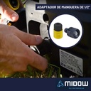 Hidrolavadora Midow 1300w 105 Bar Caudal 360 L/h Accesorios