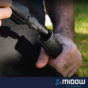 Hidrolavadora Midow 1300w 105 Bar Caudal 360 L/h Accesorios