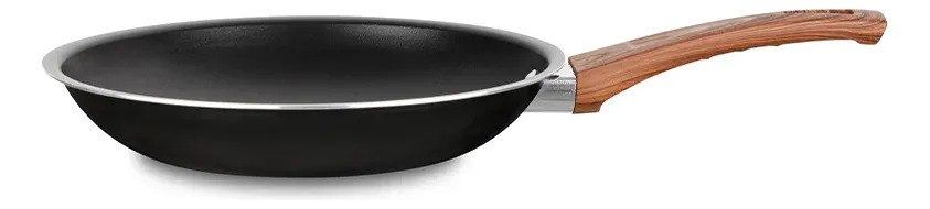 Batería Cocina Cacerola Aluminio X 5 Pzas Negro Cerámica Mta